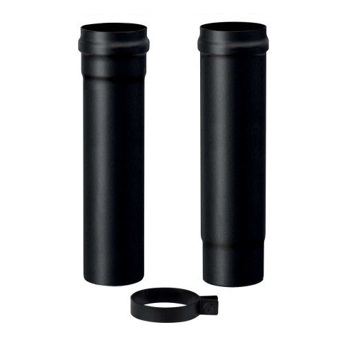 kouřovod trubka pro peletová kamna pr. 80 teleskopická 330-600 mm