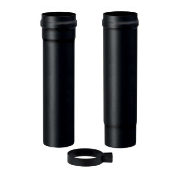 kouřovod trubka pro peletová kamna pr. 80 teleskopická 330-600 mm