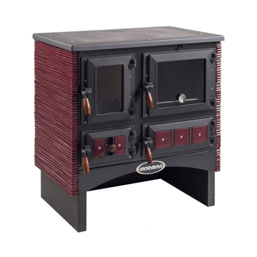 KVS MORAVIA 9180.40 - bordó -  keramika