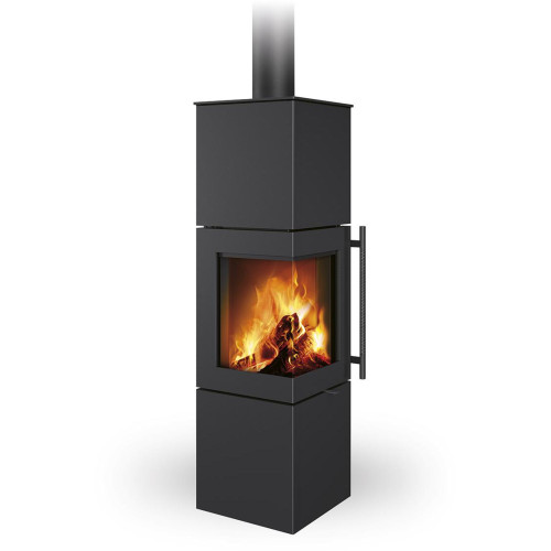 ESQUINA H plech - akumulační krbová kamna