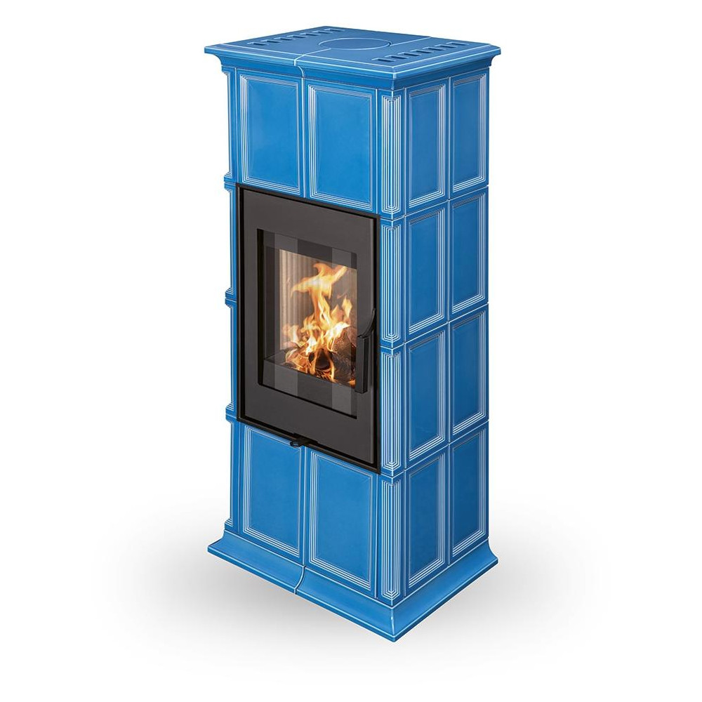 GREMIO 1 keramika - akumulační kachlová kamna, Celoprosklená dvířka