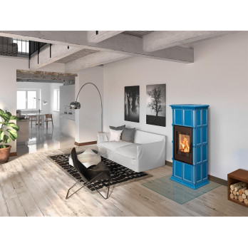 GREMIO 1 keramika - akumulační kachlová kamna, Celoprosklená dvířka