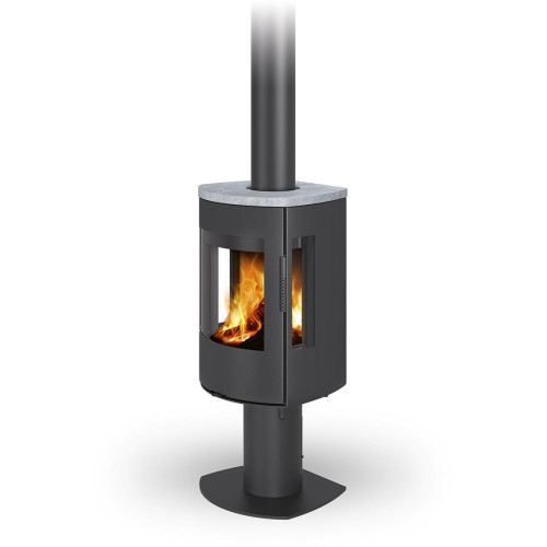 PARLA T 3S kámen - otočná krbová kamna