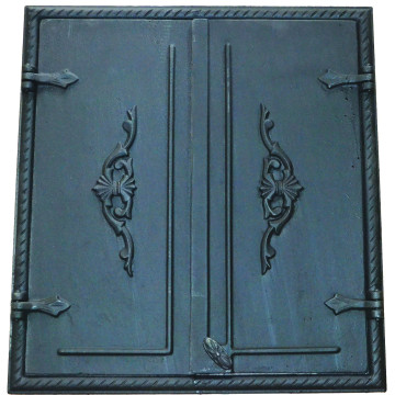 UDÍRENSKÁ  dvířka  litinová 